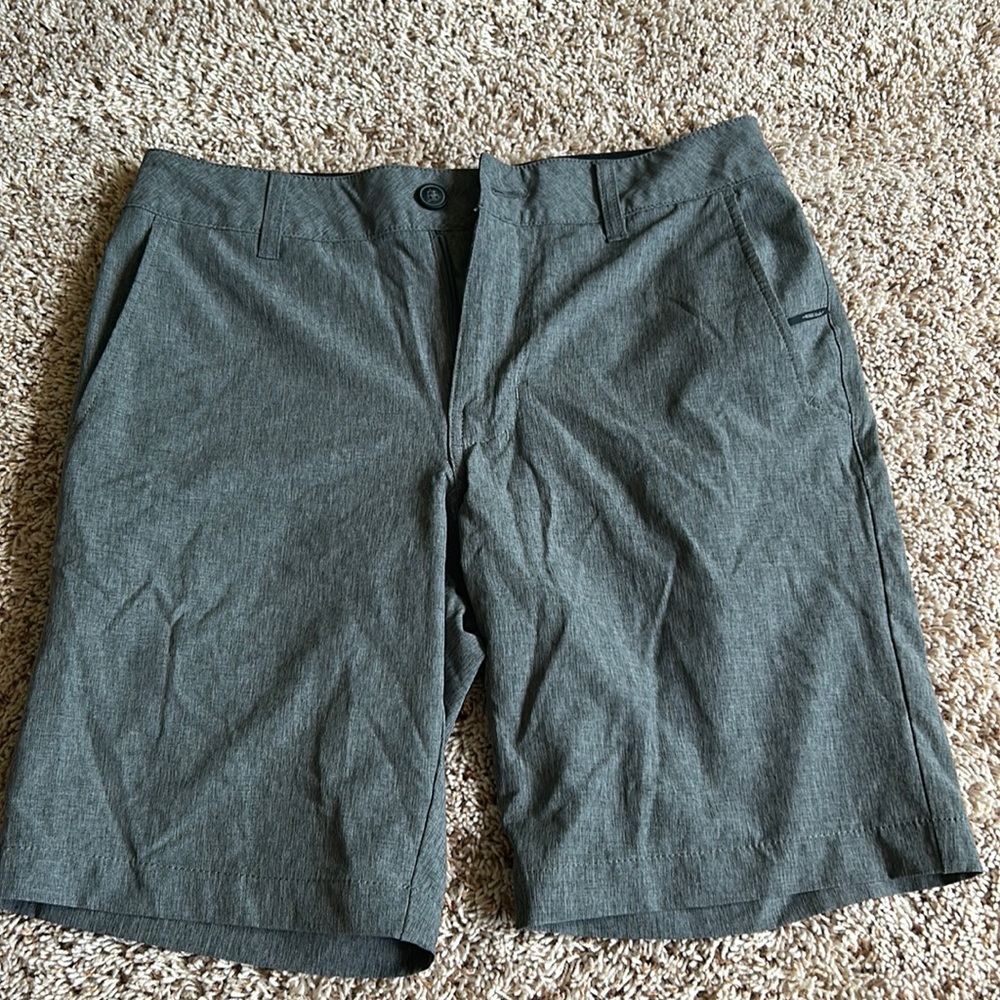 Nitrous Black Men Hybrid Shorts